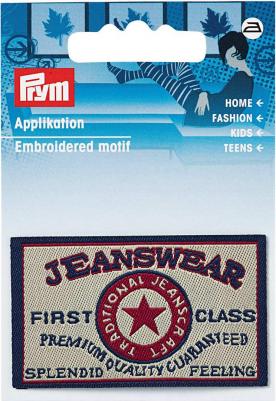 Термоаппликация 925677 First Class Jeanswear прямоугольный джинсовый ярлык – фото 3