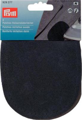 Заплатки термоклеевые 929377 искусственная замша 10x14 см 2 шт индиго – фото 1