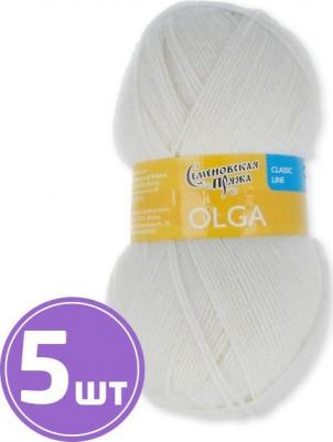 Пряжа Olga (ОльгаПШ) 50% шерсть 50% акрил 392м/100гр (25 суровый) – фото 2