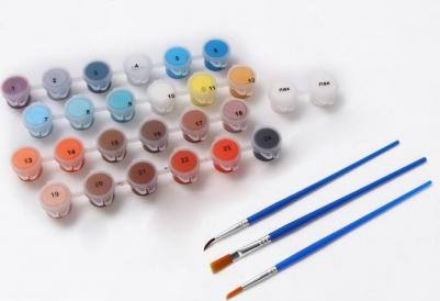 картина по номерам Алые паруса на закате, 40 x 50 см, разноцветный – фото 6