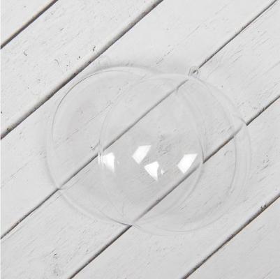 Заготовка - подвеска, раздельные части "Шар с съемной пуцкой", диаметр собранного 10 см 4926970 – фото 3