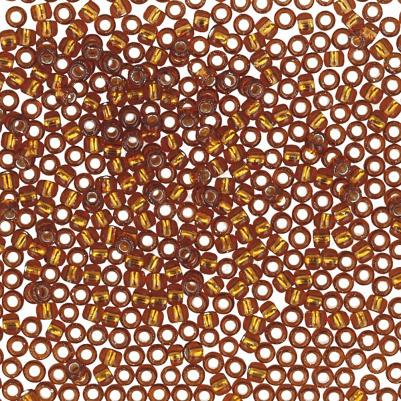 11/0, круглый, 2, 2,2 мм, 5 штх5 г, №0034, медный