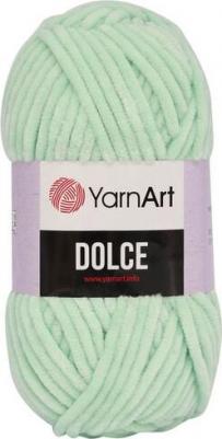 Пряжа Dolce, 100 г, 120 м, 5 шт., 753 светло-салатовый 120 м – фото 1