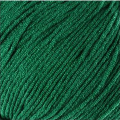 Пряжа Jeans 55% хлопок, 45% акрил 160 м /50 гр (52 зеленый) – фото 2