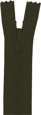 Застежка-молния 0561179/30, 078 темно-оливковый тип 3, неразъем., длина 30см