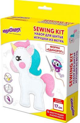 664487, Набор для шитья игрушки из фетра Единорог, 664487