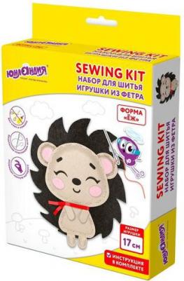 664488, Набор для шитья игрушки из фетра Ёжик, 664488 – фото 8