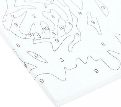 Картина по номерам 15х20 см, "Саванна", на холсте, акрил, кисти, 662505 – фото 2