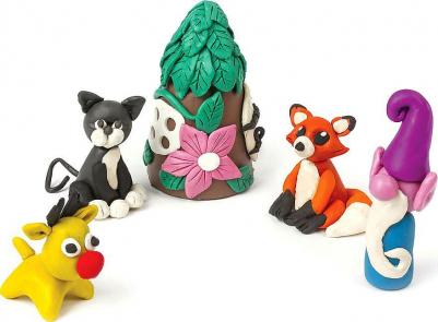 Пластилин мягкий "Веселый шмель", 12 цветов, 180 г, со стеком – фото 3