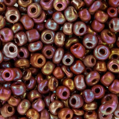 Бисер круглый 10 штх10 г, № 0406, шоколадный