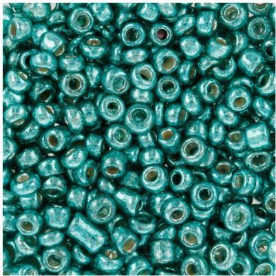 Бисер круглый 10 штх10 г, № 0568, изумрудный – фото 1