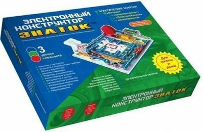 Электронный конструктор для школы и дома, 999 схем