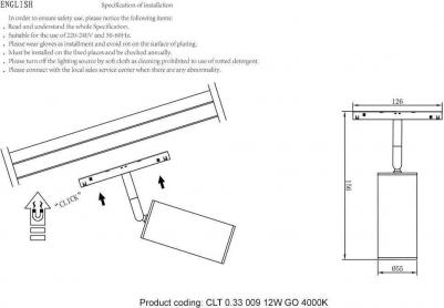 CLT 0.33 009 12W GO 4000K – фото 1