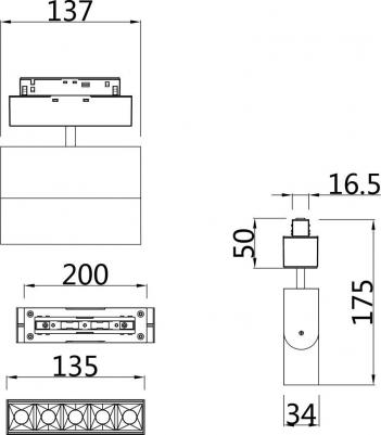 TR015-2-10W3K-W – фото 1