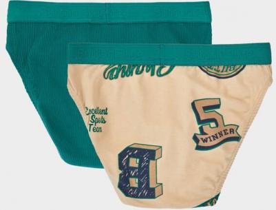 Комплект трусов из двух штук мультицвет для мальчика, 128-134, 224BBBU9201 – фото 4