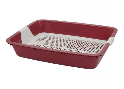 Туалет для кошек большой с сеткой 42х31х7см – фото 6