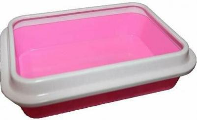 Туалет для кошек " Премиум" глубокий с бортиком 37 – фото 1