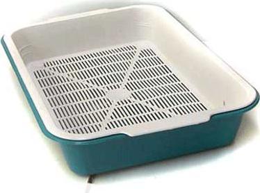 Туалет "АДАМ" для кошек с сеткой (высокие ножки) – фото 12