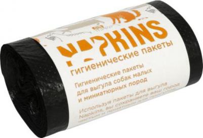 гигиенические пакеты пакеты гигиенические для выгула собак малых пород, черный, 24*28,5см, 20шт – фото 2
