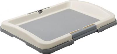 Туалет для собак (японский стиль) 47*34*5 см малый (серый) P102-04 – фото 1