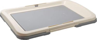 Туалет для собак (японский стиль) 47*34*5 см малый (серый) P102-04 – фото 2