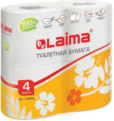 Бумага туалетная бытовая, спайка 24 шт., 2-х слойная, белая, 128719 – фото 5