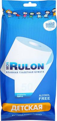 Влажная туалетная бумага детская 50шт – фото 3