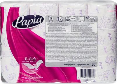 Бумага туалетная Балийский цветок 3-слойная белая 4604857000839 – фото 12