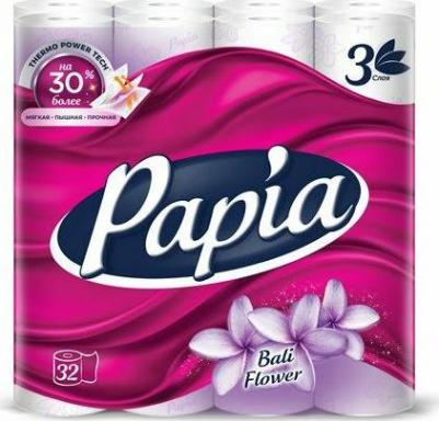 Бумага туалетная Secret Garden 3-слойная белая (4 рулона в упаковке) – фото 2