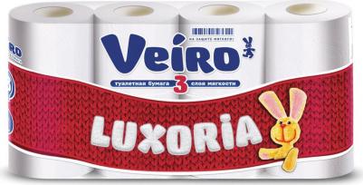 Бумага туалетная "Luxoria", трехслойная, цвет: белый, 8 рулонов – фото 5