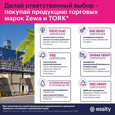 Бумага туалетная Плюс Яблоко 2-слойная зеленая (12 рулонов в упаковке) – фото 5