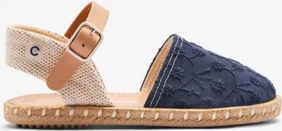 Эспадрильи для девочек с джутовой подошвой и застежкой-пряжкой, бежевый – фото 3