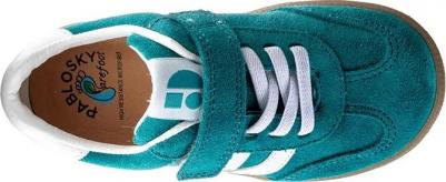 Детские туфли из кожи с липучкой, розовый – фото 2