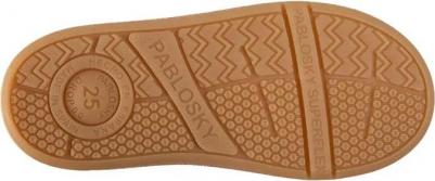 Детские туфли из кожи с липучкой, розовый – фото 6