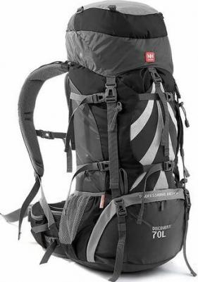 Рюкзак туристический, 70 л, чёрный, NH70B070-B – фото 6