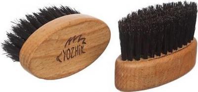 Инструменты для ухода за бородой Компактная щётка для бороды, натуральная щетина – фото 1