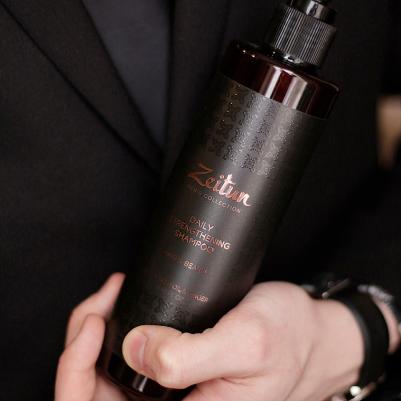 Шампунь для волос Укрепляющий стимулирующий для волос и бороды с имбирем и черным тмином для мужчин – фото 15