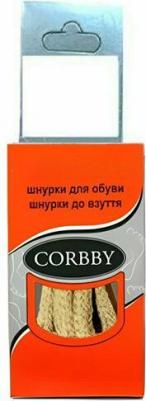 Шнурки 75см круглые средние цветные. (бежевый)