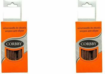 Шнурки 90см круглые средние цветные. (коричневый) – фото 2