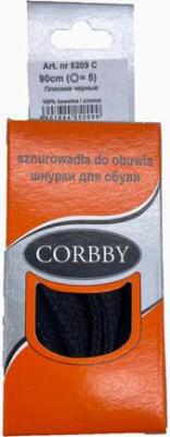 шнурки плоские 90 см. Хлопок 100%. Черные – фото 4