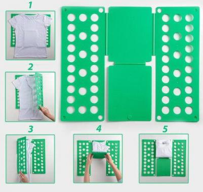 Приспособление для складывания одежды 47,5x40 см, цвет микс