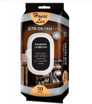 Влажные салфетки для обуви из гладкой кожи 50 шт – фото 4