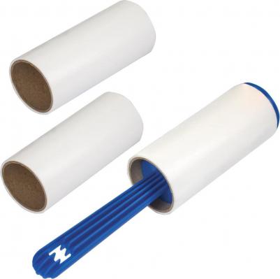 Ролик для чистки одежды и удаления ворса + 2 сменных блока по 20 листов, экстра липкость, 605399 – фото 4