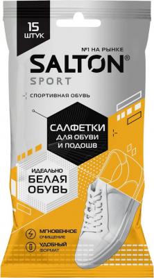 Влажные салфетки Sport для очищения белой обуви и подошв 15шт – фото 6