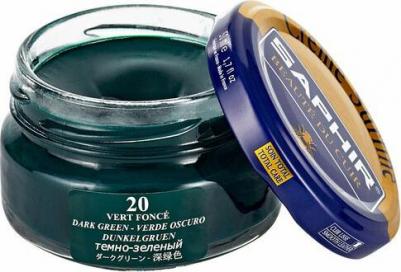 Creme Surfine крем банка (20 dark green) темно-зеленый 50 мл – фото 4