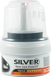 Крем для обуви черный с губкой, 50 мл – фото 3