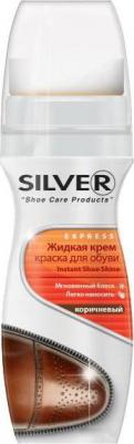 Крем-краска для обуви Express жидкая rоричневый, 75 мл – фото 1
