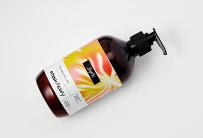 Бальзам для волос Joyful "Роскошный объем и плотность", манго и франжипани, активатор роста волос, 450 мл – фото 2