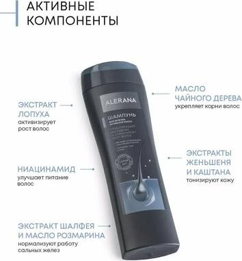 шампунь для мужчин активатор роста 250мл – фото 18