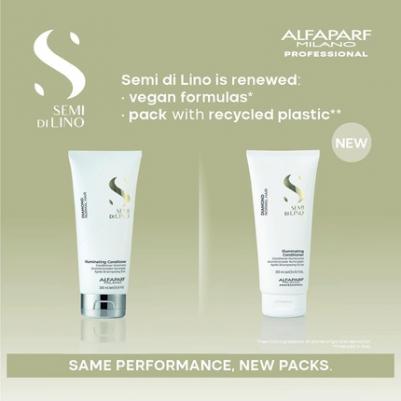 Кондиционер для нормальных волос, придающий блеск Diamond Illuminating Conditioner, 200 мл – фото 9